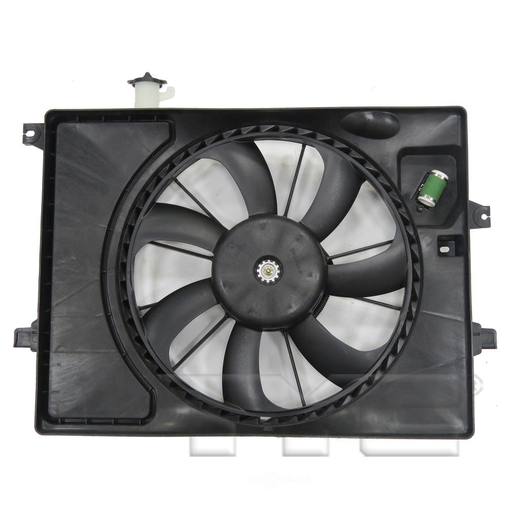 TYC - Dual Radiator And Condenser Fan Assembly - TYC 623510