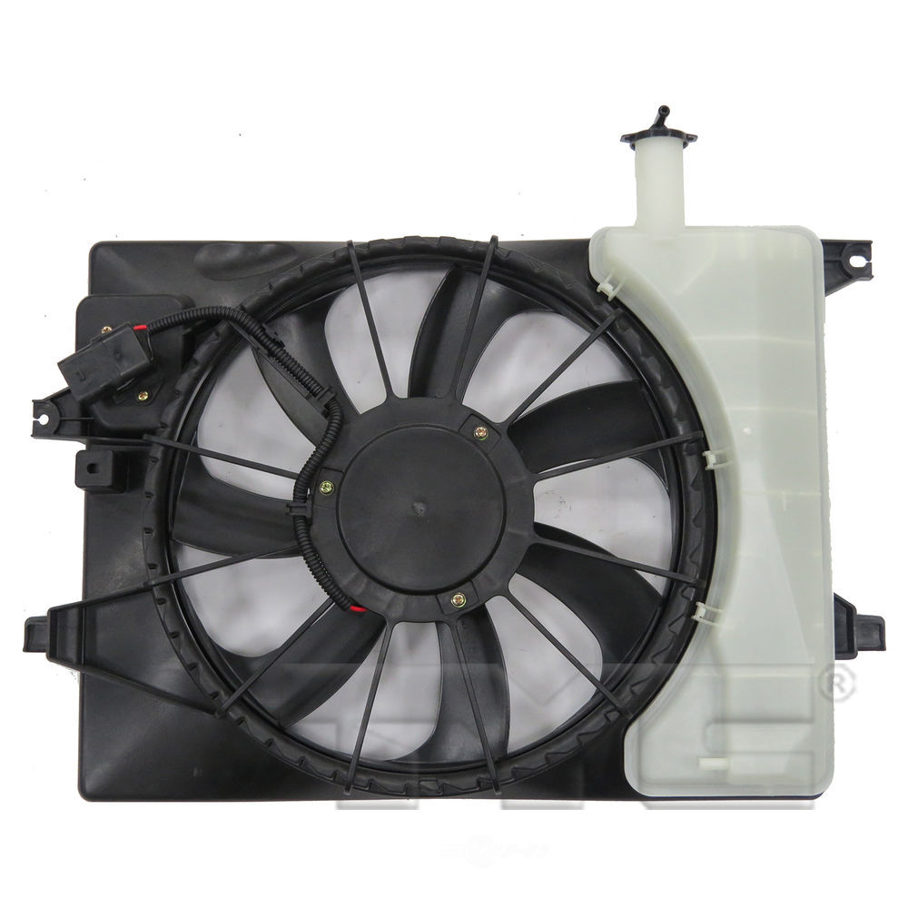 TYC - Dual Radiator And Condenser Fan Assembly - TYC 623510