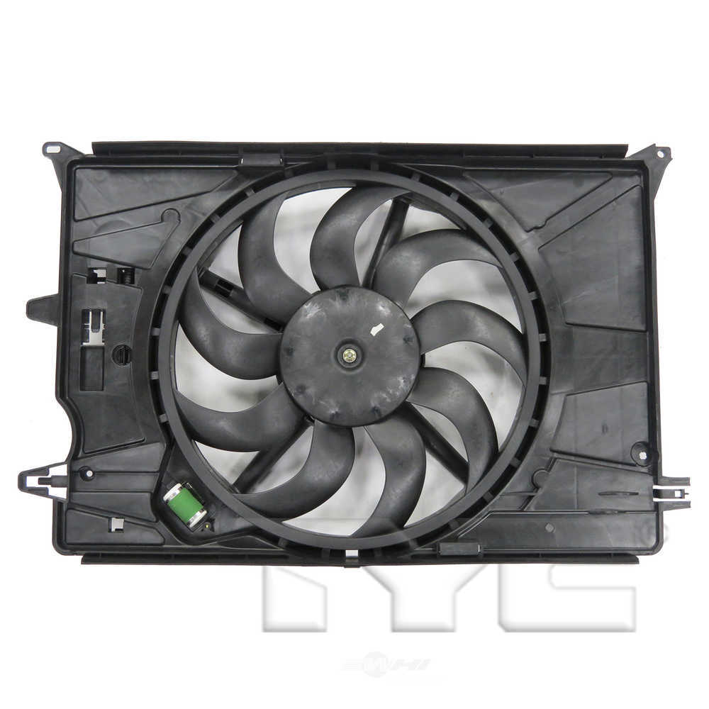 TYC - Dual Radiator And Condenser Fan Assembly - TYC - 623530