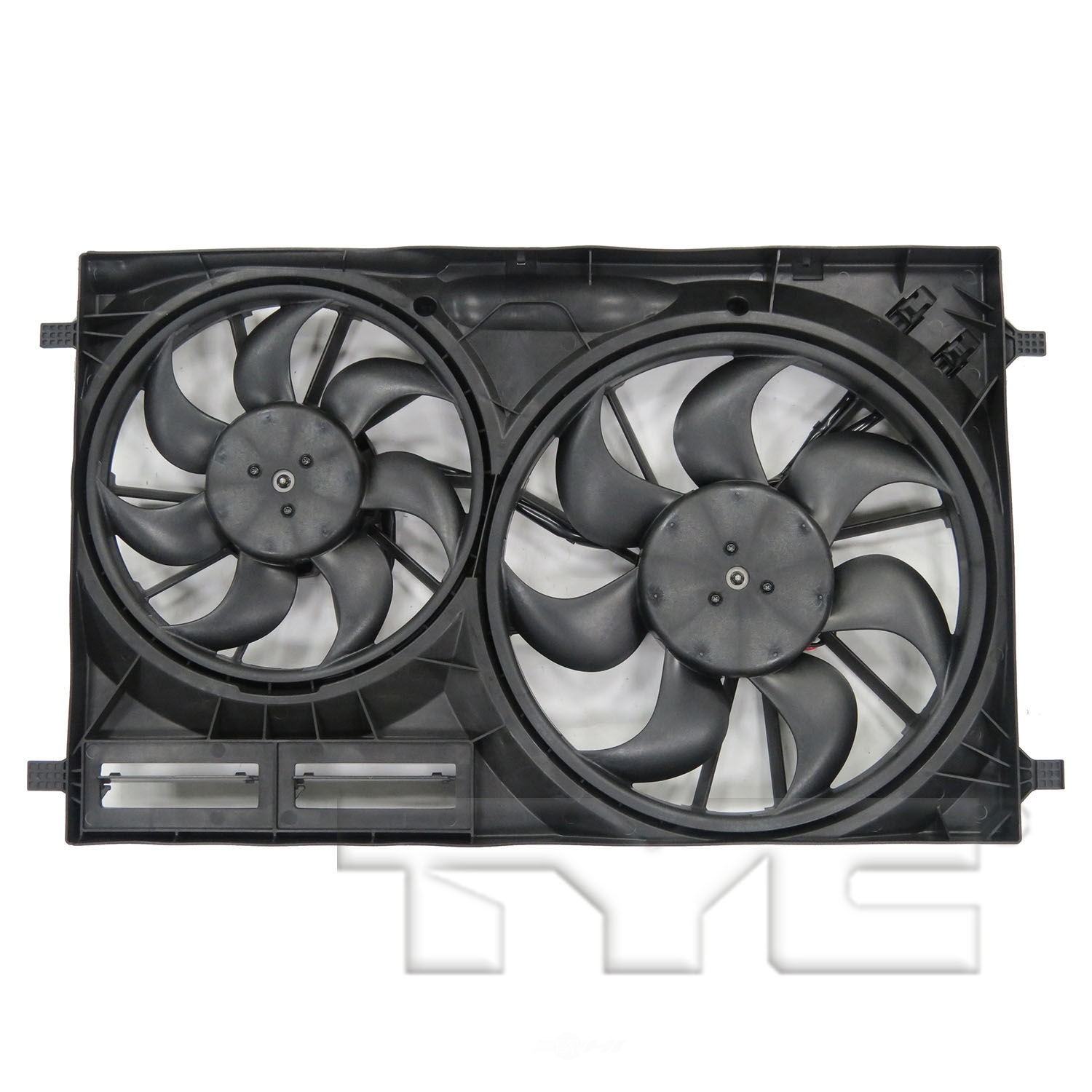 TYC - Dual Radiator And Condenser Fan Assembly - TYC 623540