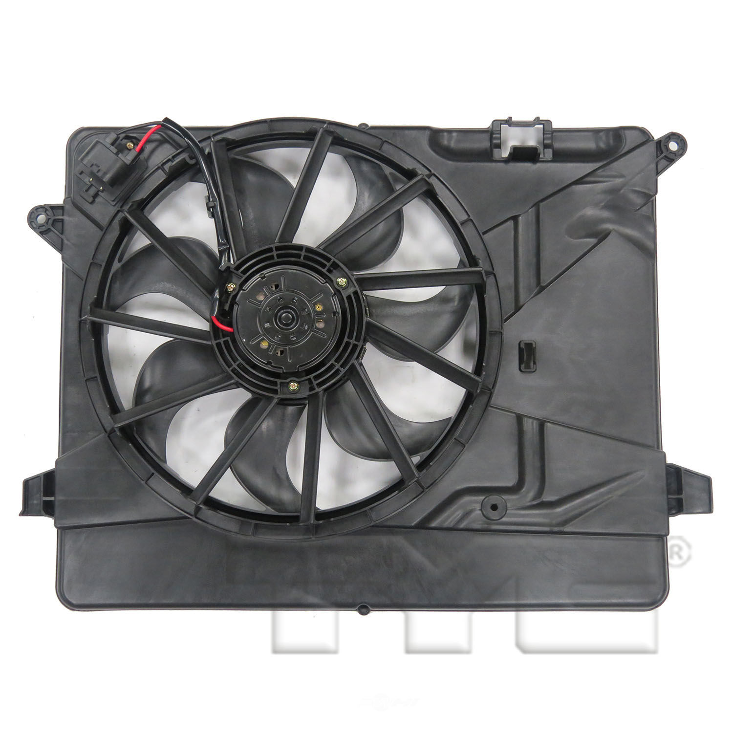 TYC - Dual Radiator And Condenser Fan Assembly - TYC 623550