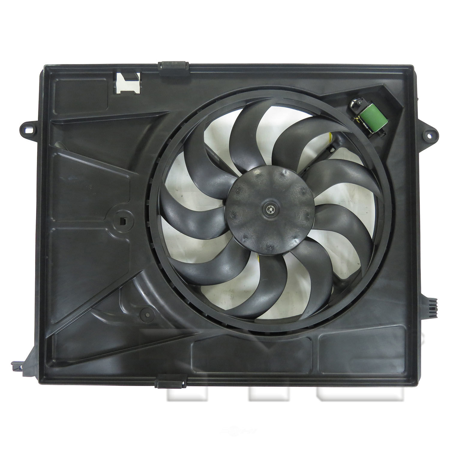 TYC - Dual Radiator And Condenser Fan Assembly - TYC 623590