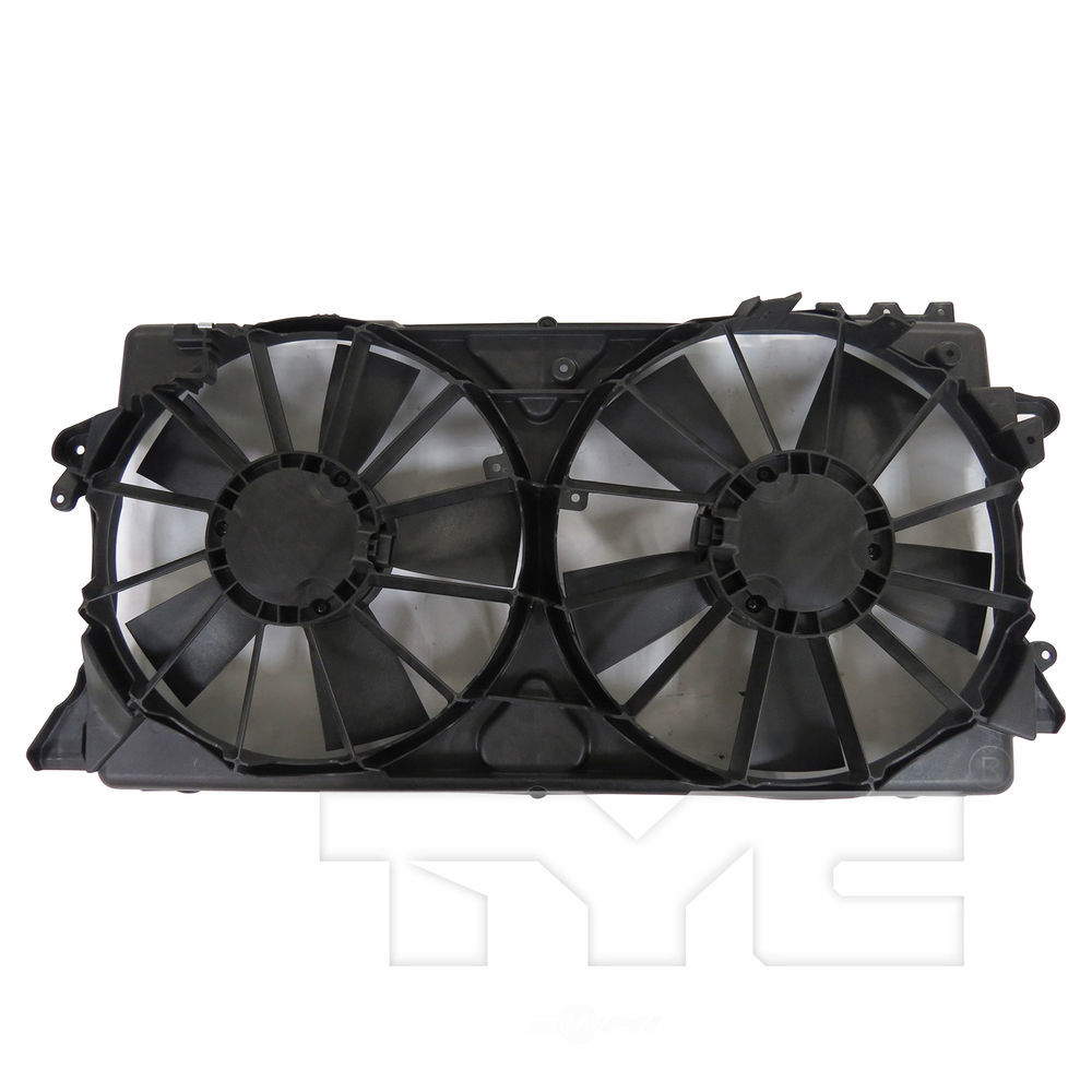 TYC - Dual Radiator And Condenser Fan Assembly - TYC 623620