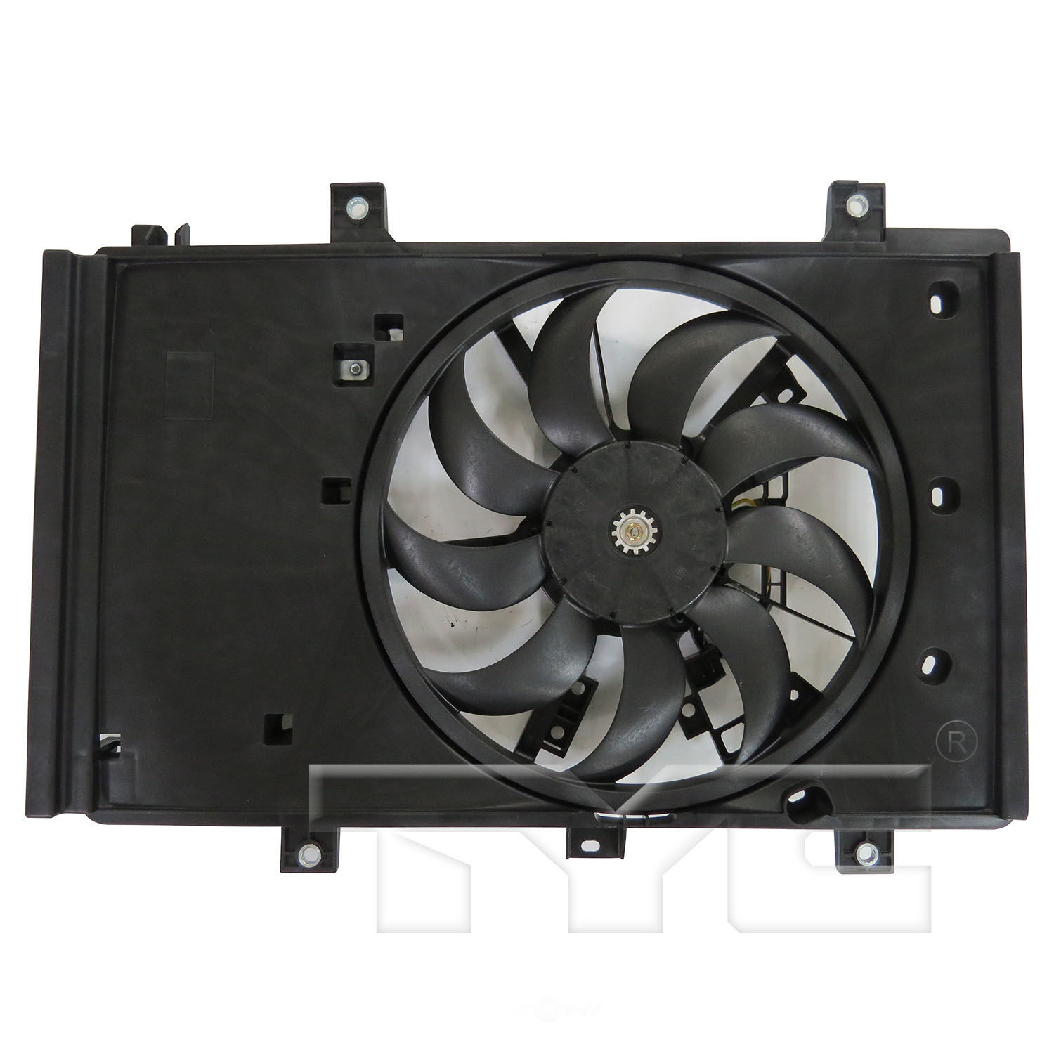 TYC - Dual Radiator And Condenser Fan Assembly - TYC 623640