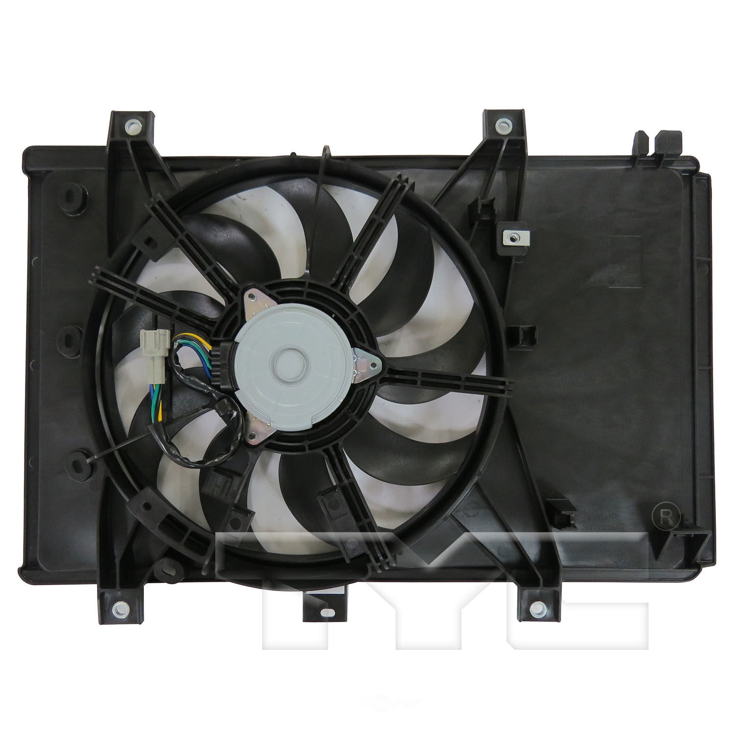 TYC - Dual Radiator And Condenser Fan Assembly - TYC 623640