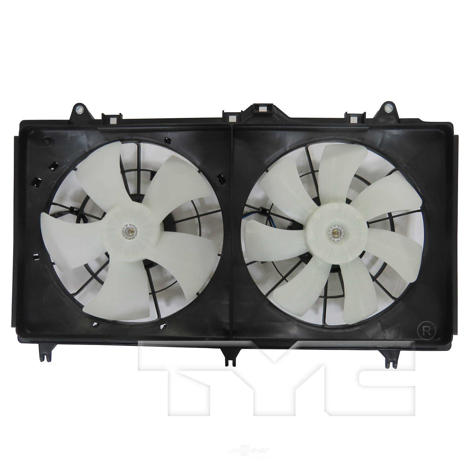 TYC - Dual Radiator And Condenser Fan Assembly - TYC 623660