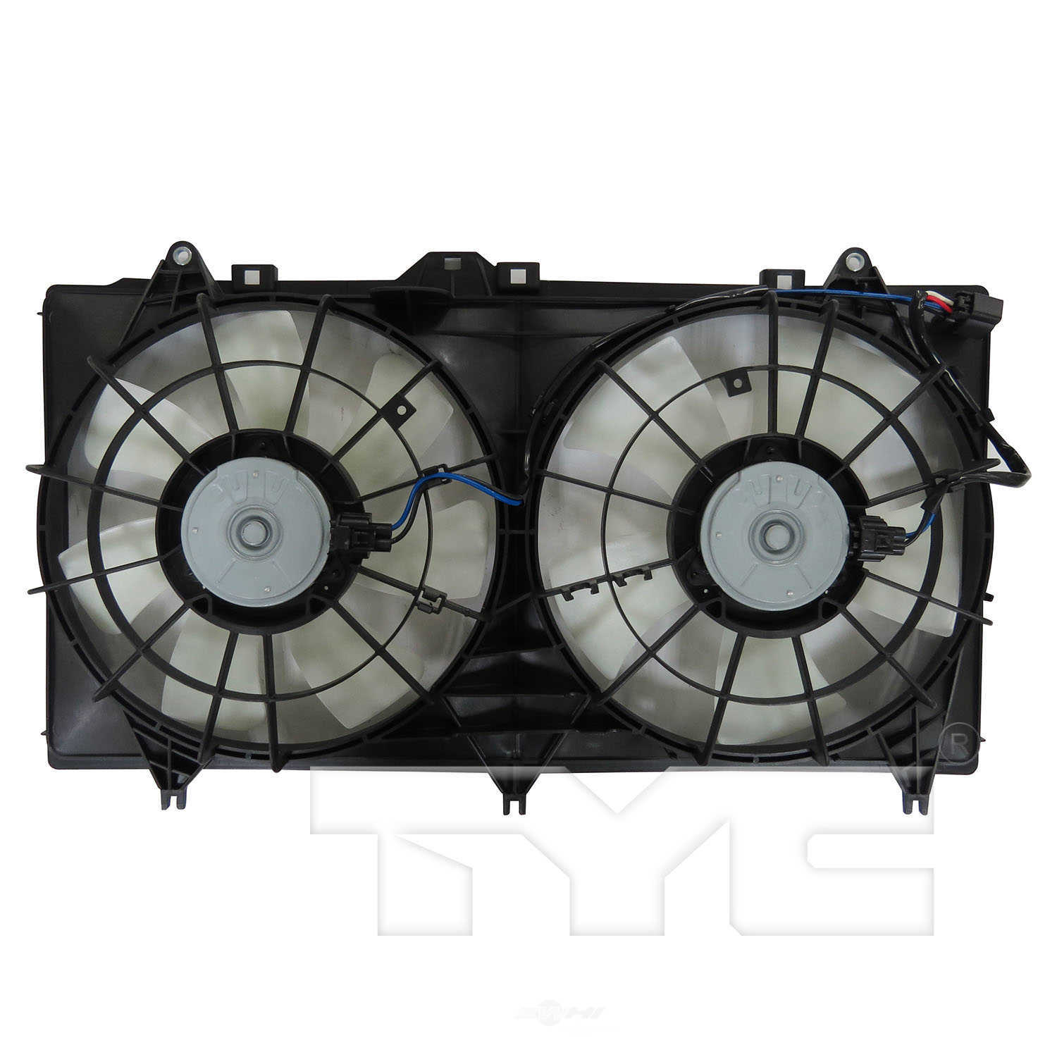 TYC - Dual Radiator And Condenser Fan Assembly - TYC 623660