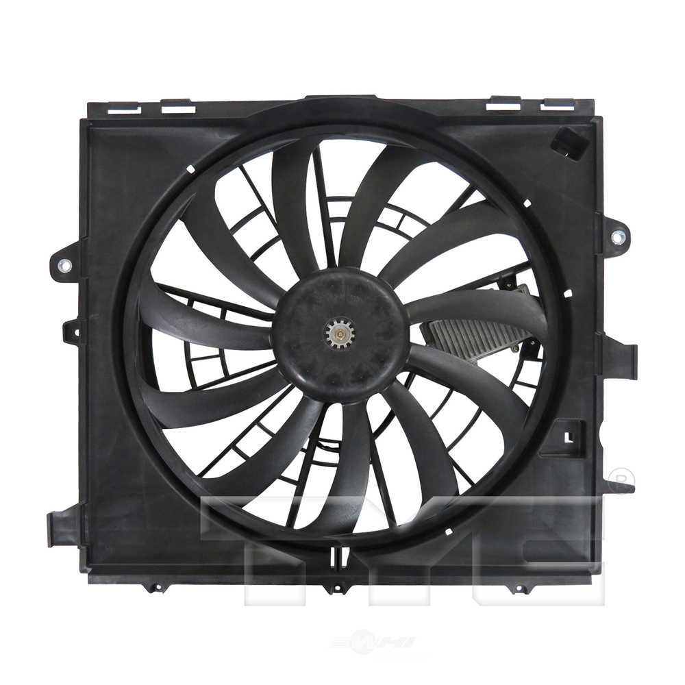 TYC - Dual Radiator And Condenser Fan Assembly - TYC - 623680