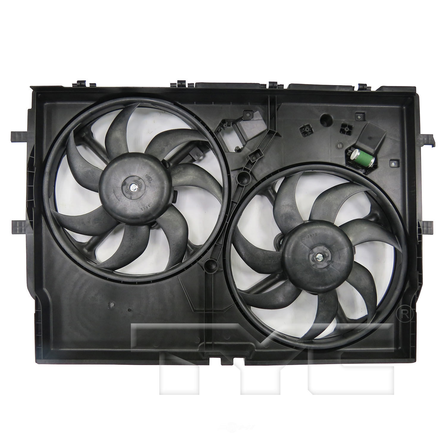 TYC - Dual Radiator And Condenser Fan Assembly - TYC 623720