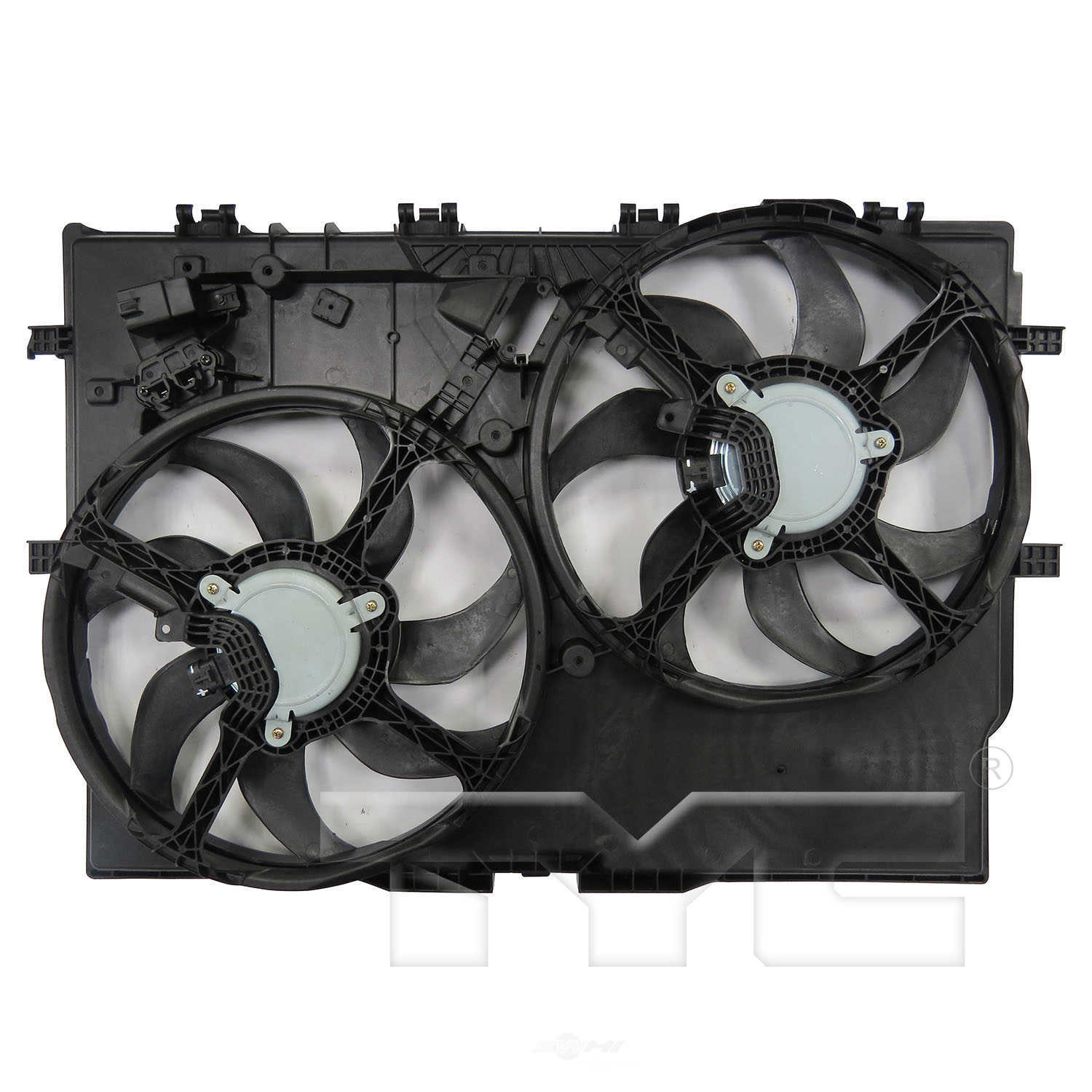 TYC - Dual Radiator And Condenser Fan Assembly - TYC 623720