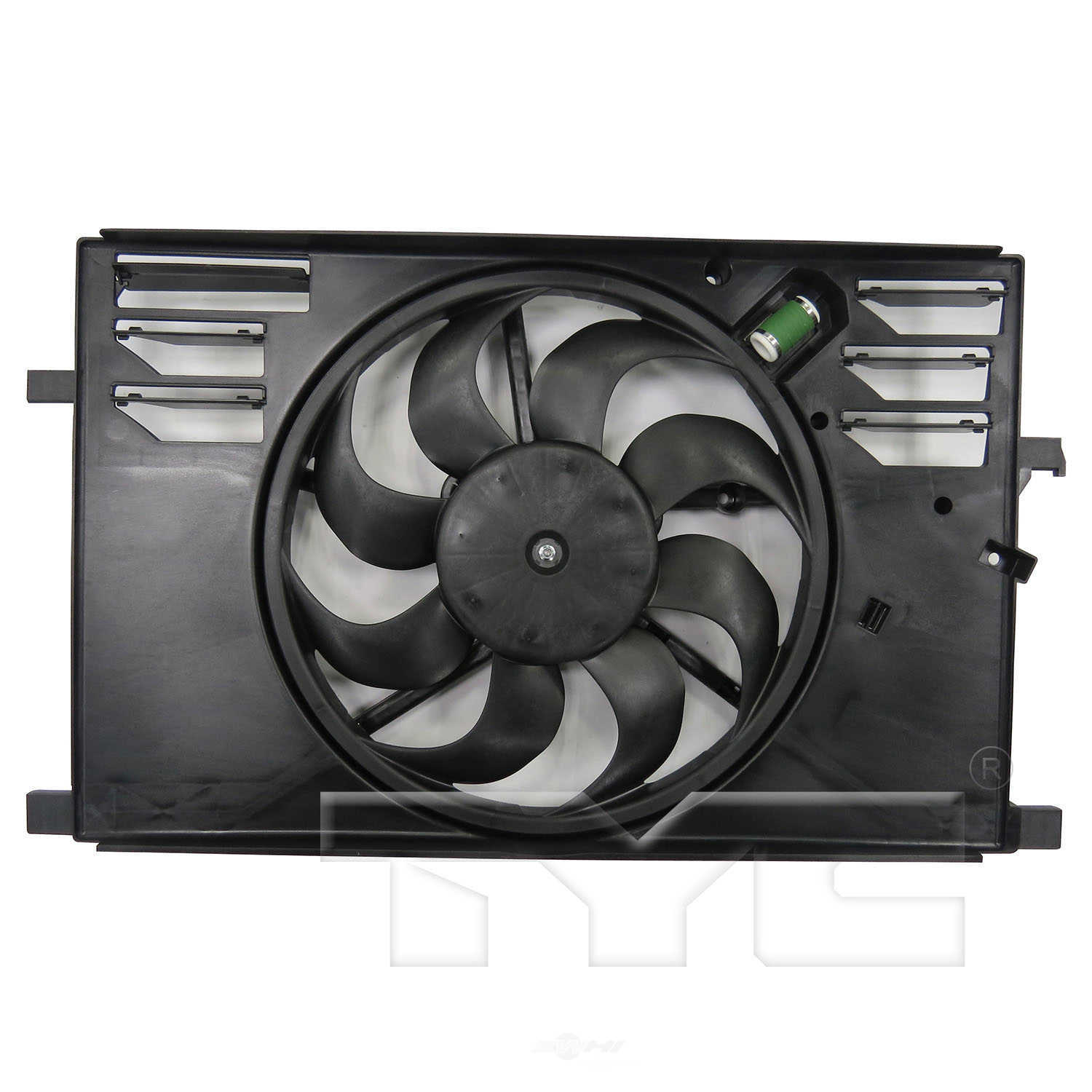 TYC - Dual Radiator And Condenser Fan Assembly - TYC 623740