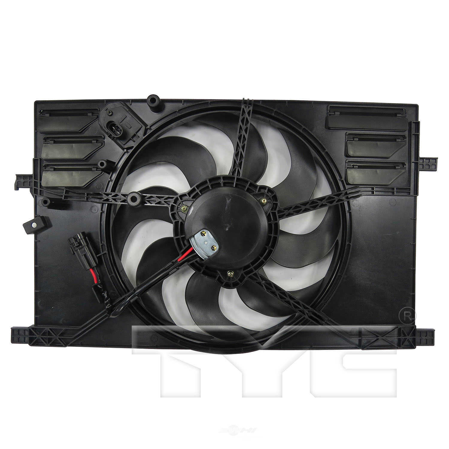 TYC - Dual Radiator And Condenser Fan Assembly - TYC 623740