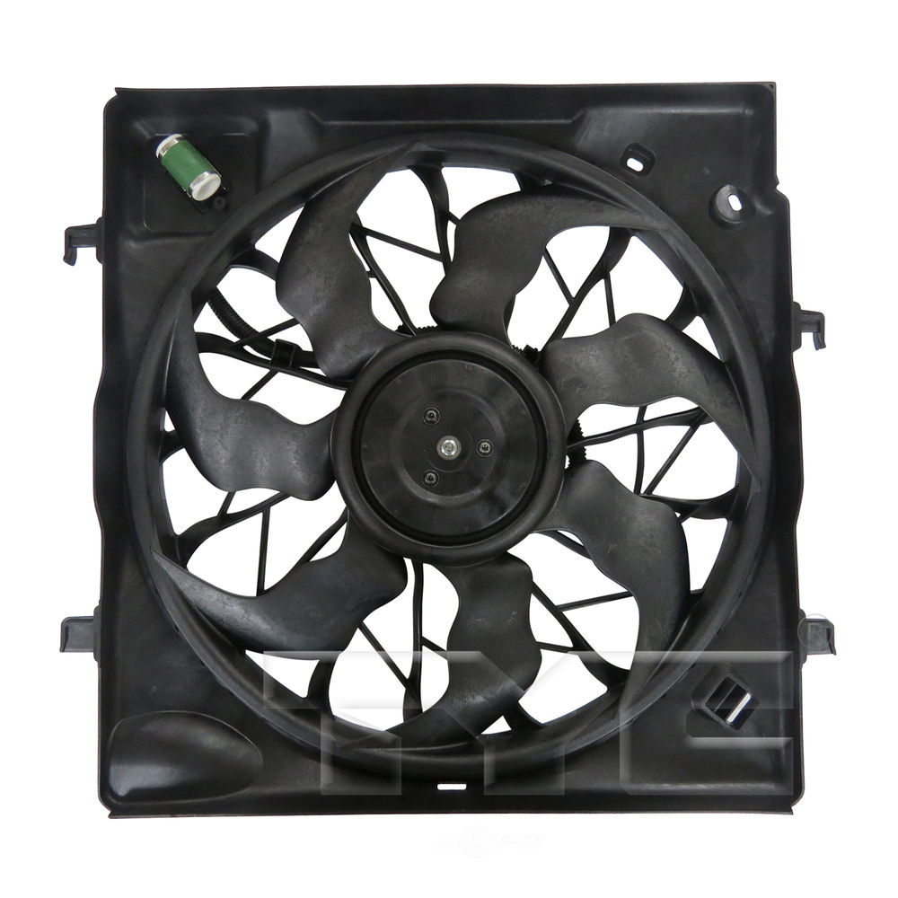 TYC - Dual Radiator And Condenser Fan Assembly - TYC 623750