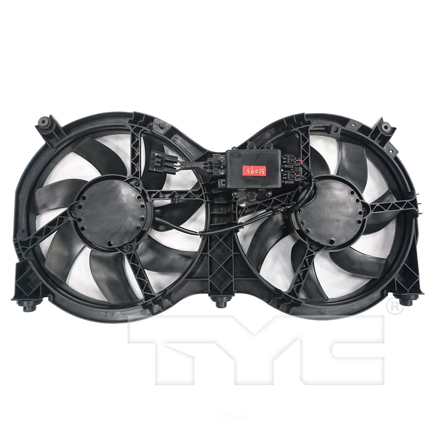 TYC - Dual Radiator And Condenser Fan Assembly - TYC 623760