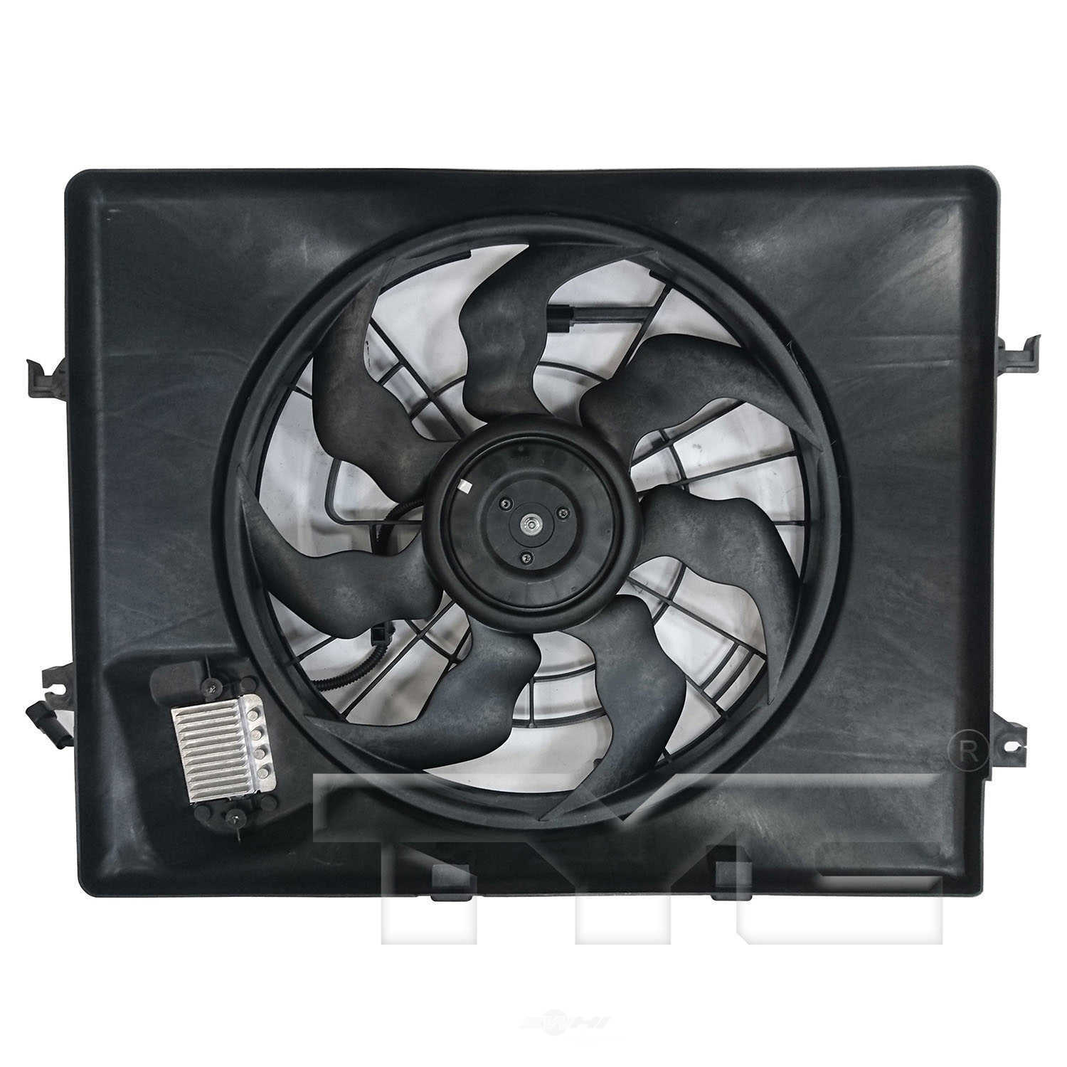 TYC - Dual Radiator And Condenser Fan Assembly - TYC 623770
