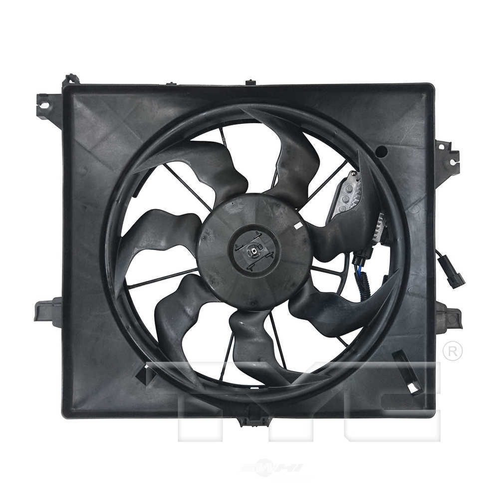 TYC - Dual Radiator And Condenser Fan Assembly - TYC - 623780
