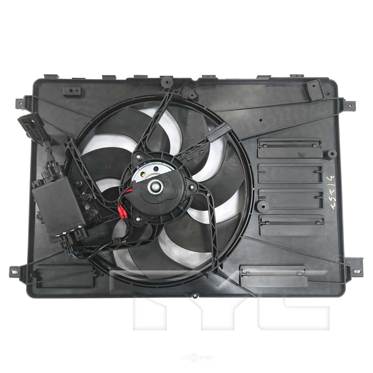 TYC - Dual Radiator And Condenser Fan Assembly - TYC 623790