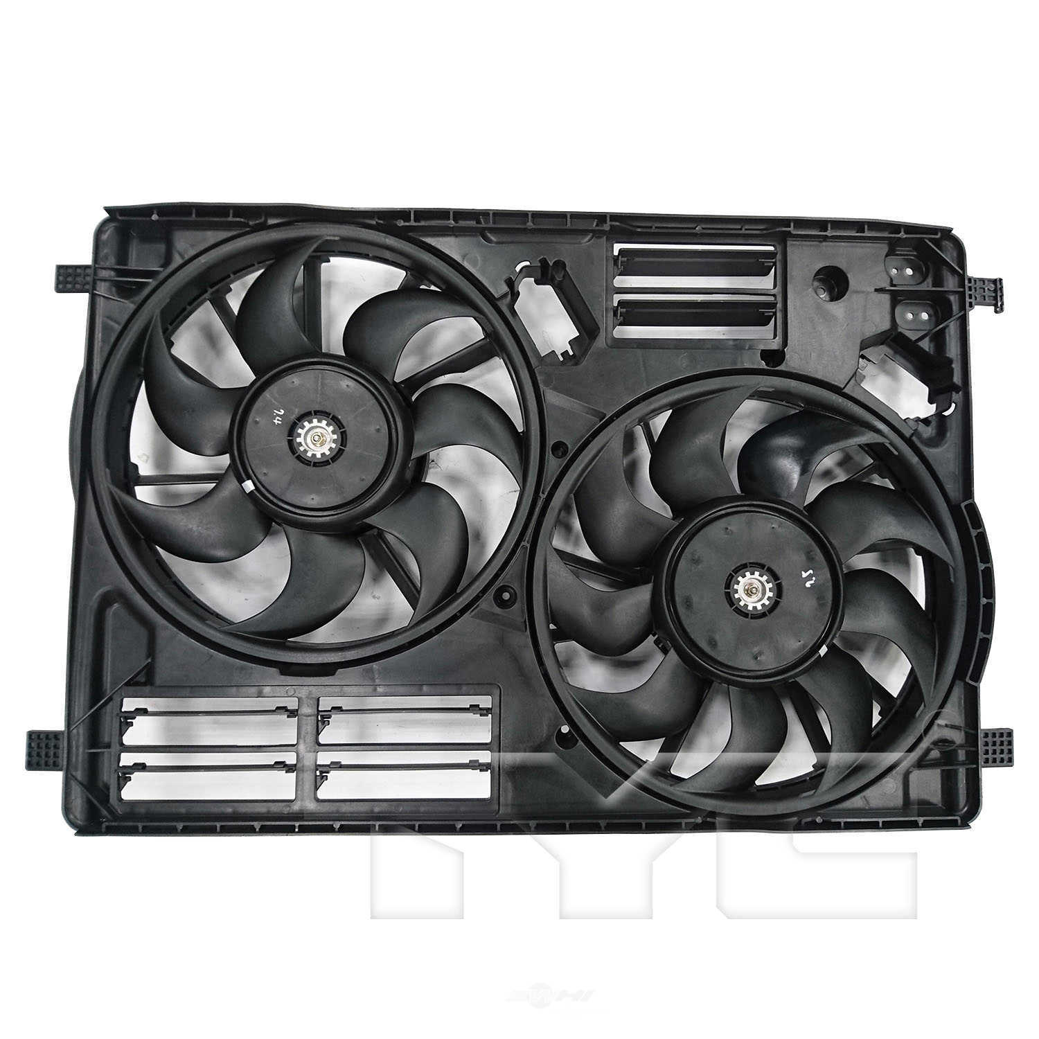 TYC - Dual Radiator And Condenser Fan Assembly - TYC - 623800