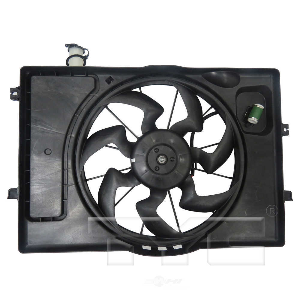 TYC - Dual Radiator And Condenser Fan Assembly - TYC 623820