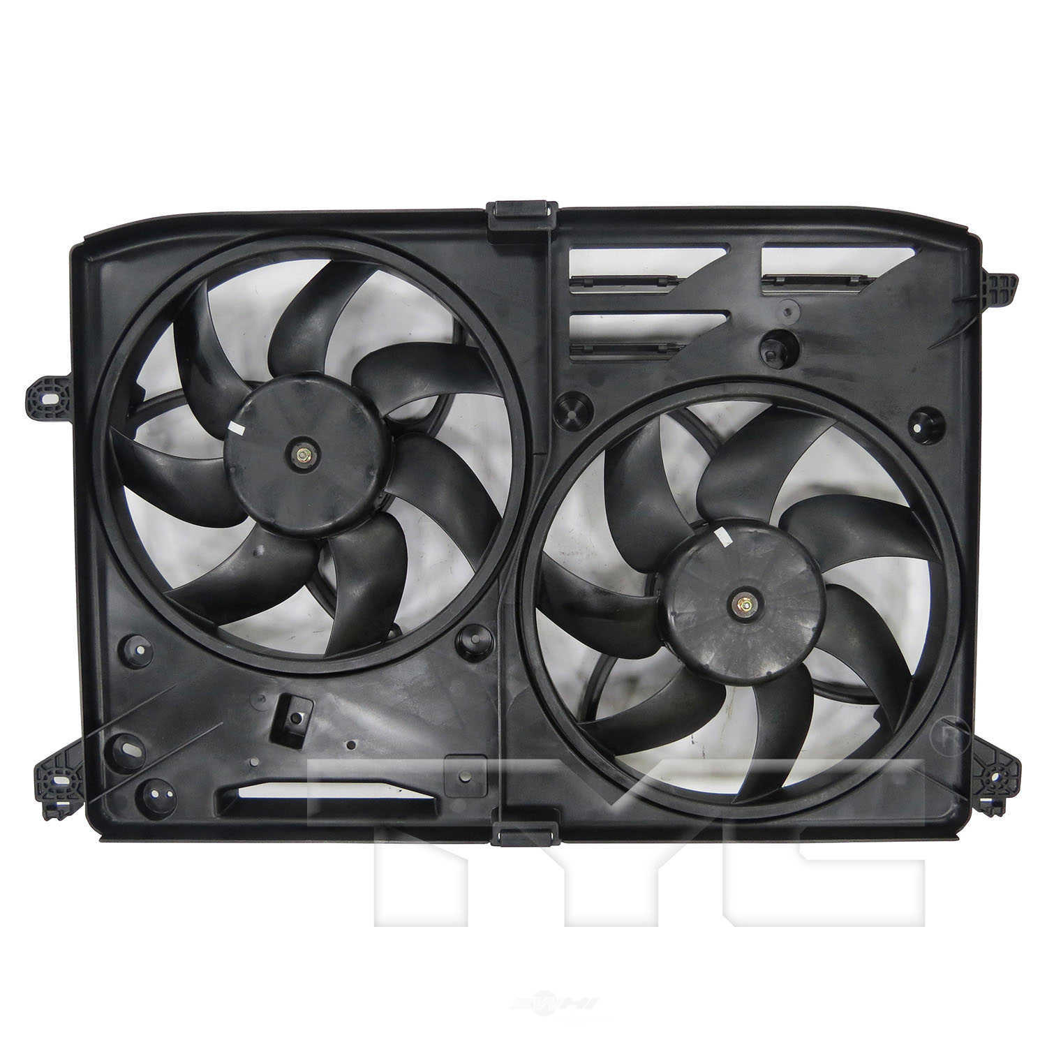 TYC - Dual Radiator And Condenser Fan Assembly - TYC 623870