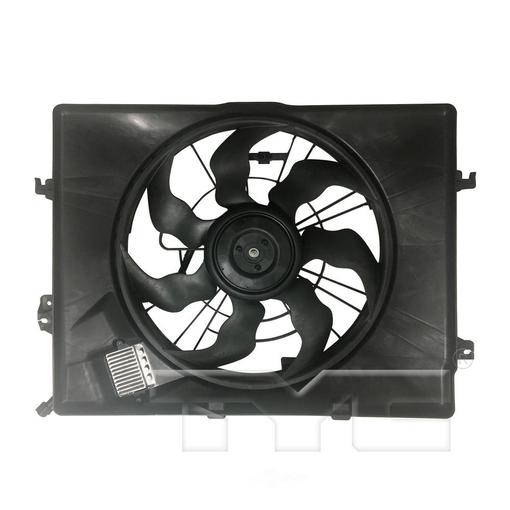 TYC - Dual Radiator And Condenser Fan Assembly - TYC 623950