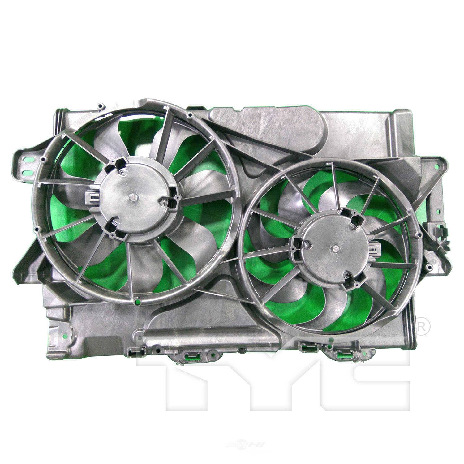 TYC - Dual Radiator And Condenser Fan Assembly - TYC - 623960