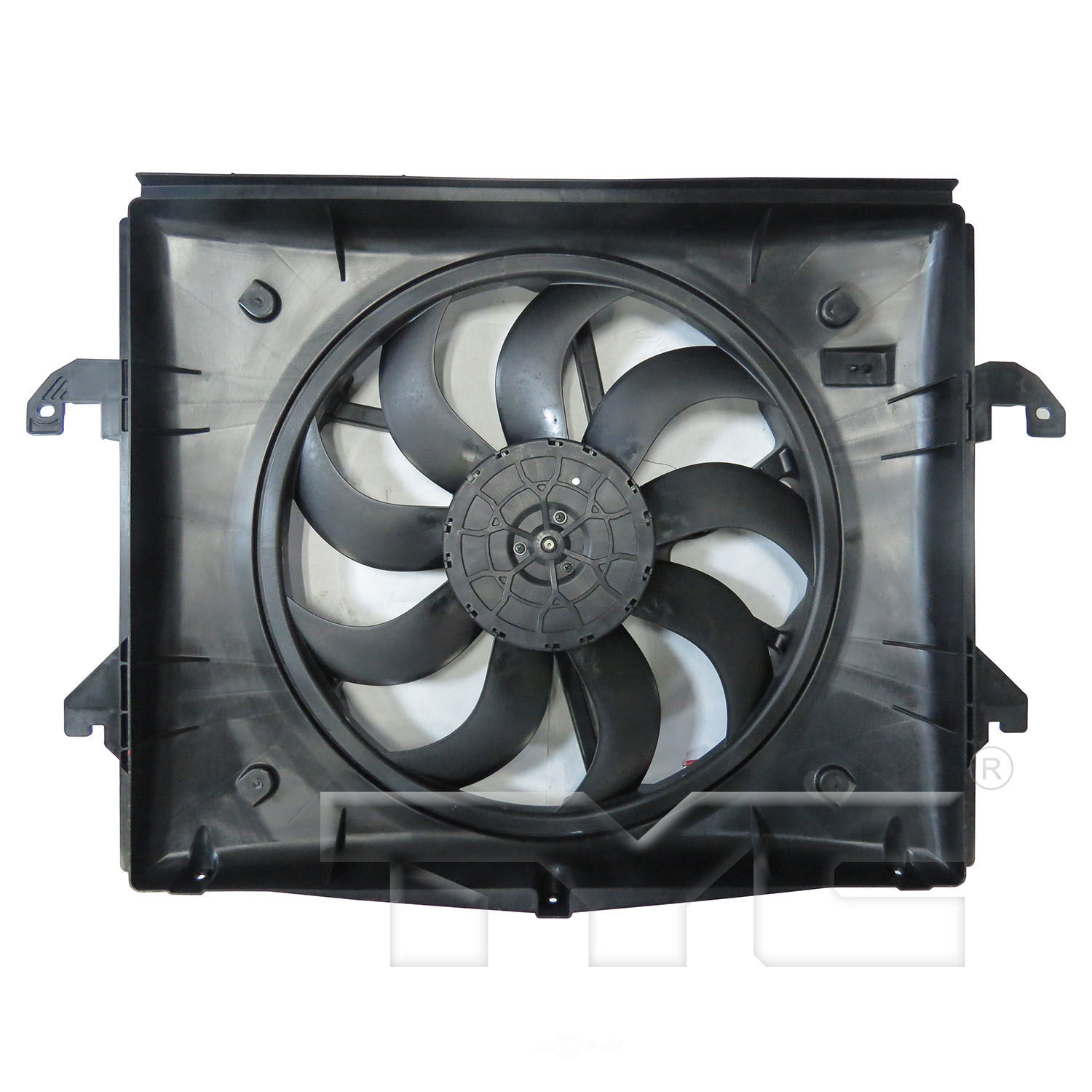 TYC - Dual Radiator And Condenser Fan Assembly - TYC 624040