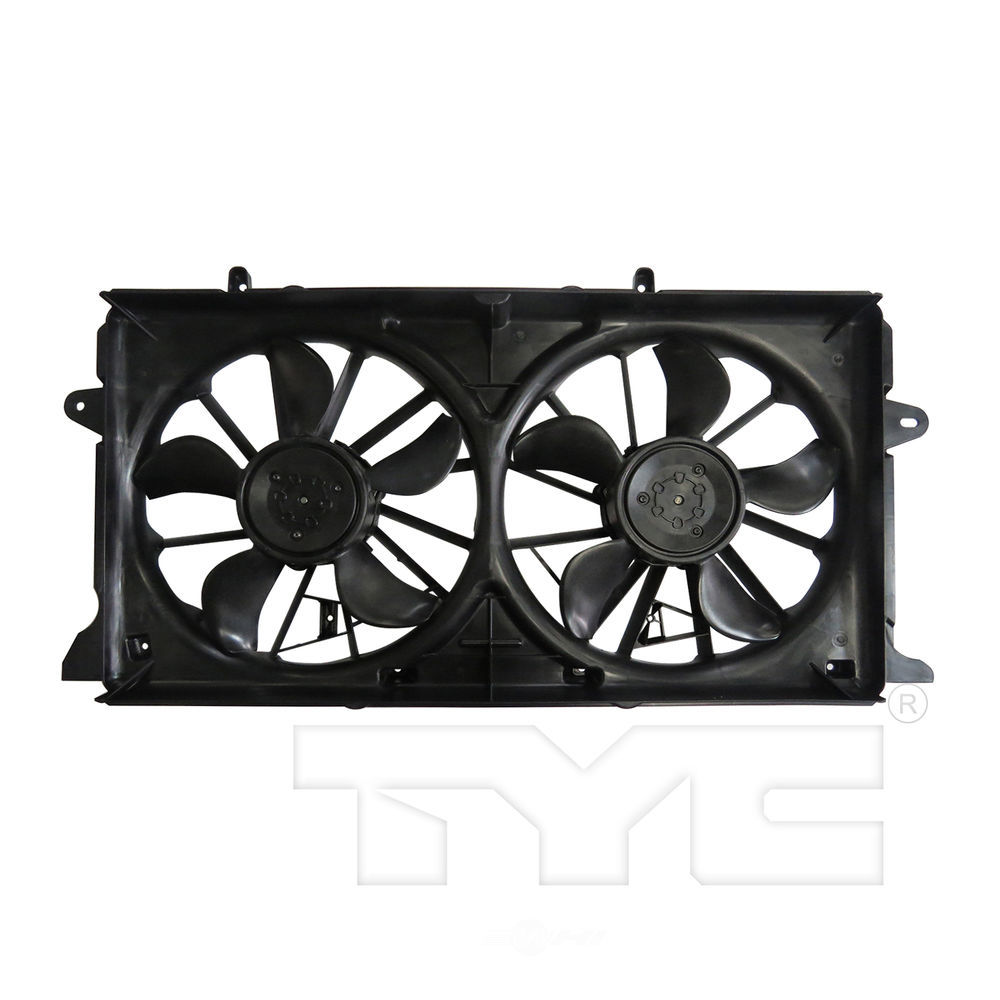 TYC - Dual Radiator And Condenser Fan Assembly - TYC 624050