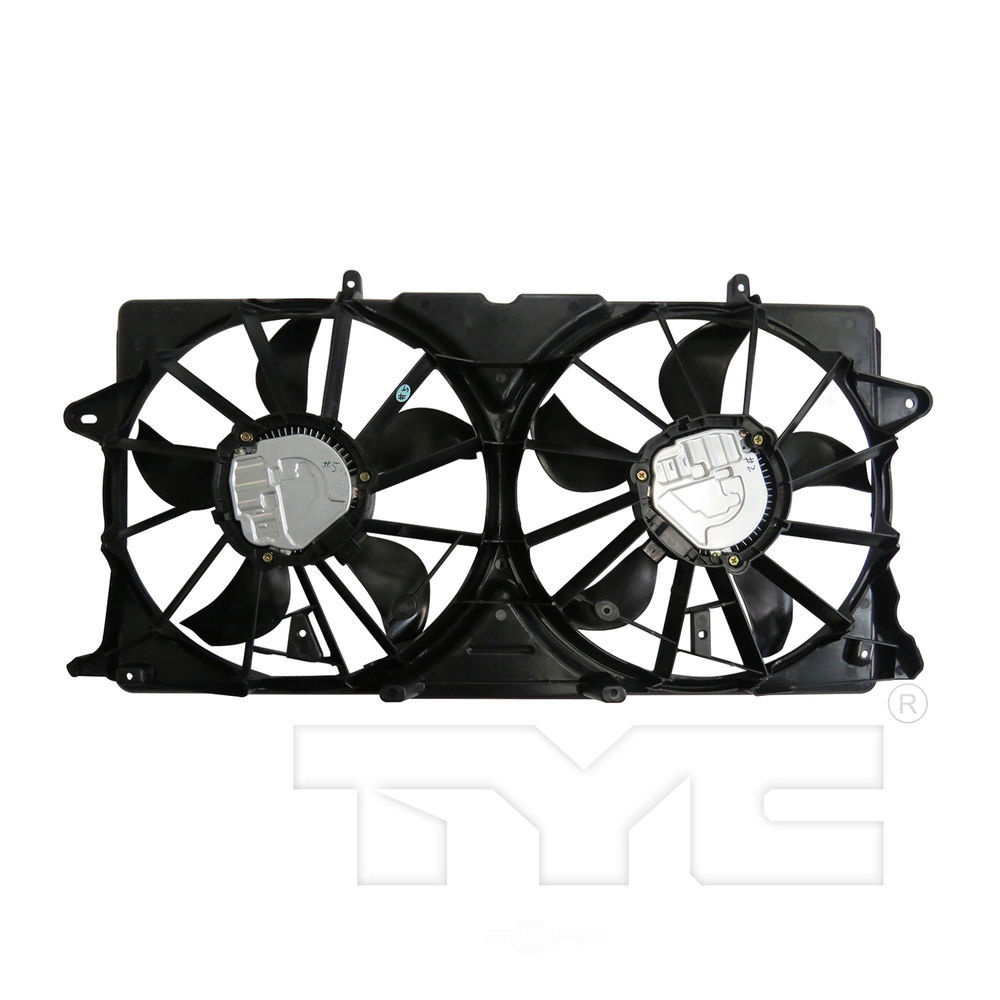 TYC - Dual Radiator And Condenser Fan Assembly - TYC 624050