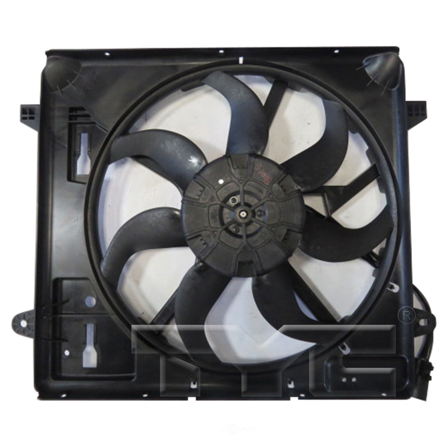 TYC - Dual Radiator And Condenser Fan Assembly - TYC 624080