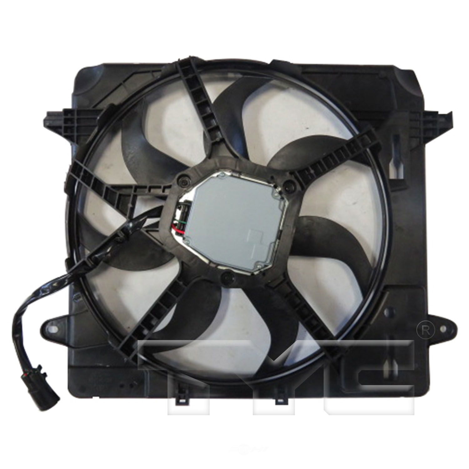 TYC - Dual Radiator And Condenser Fan Assembly - TYC 624080