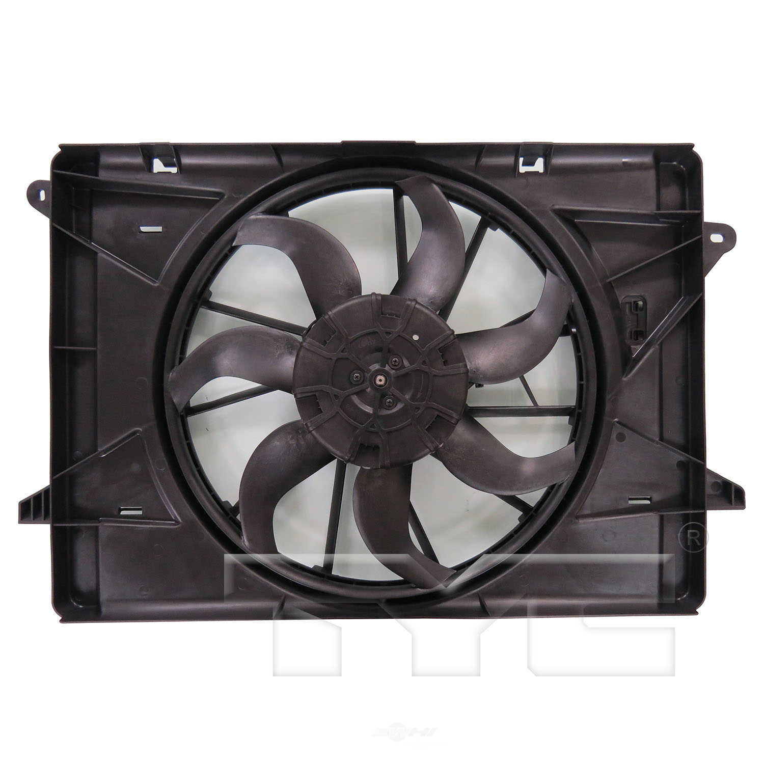 TYC - Dual Radiator And Condenser Fan Assembly - TYC - 624120