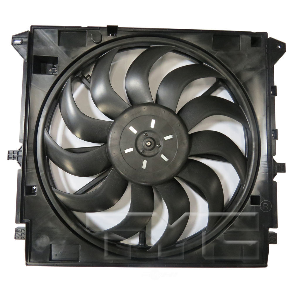 TYC - Dual Radiator And Condenser Fan Assembly - TYC 624170
