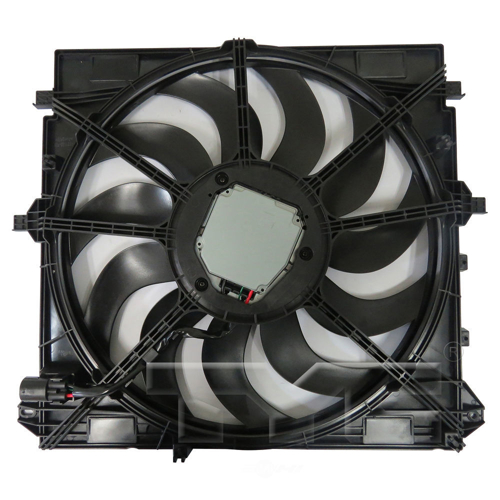 TYC - Dual Radiator And Condenser Fan Assembly - TYC 624170