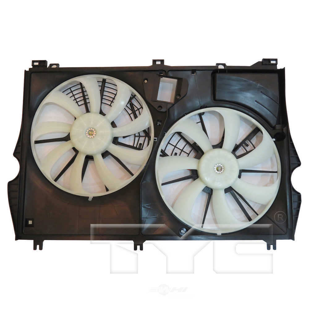 TYC - Dual Radiator And Condenser Fan Assembly - TYC - 624180