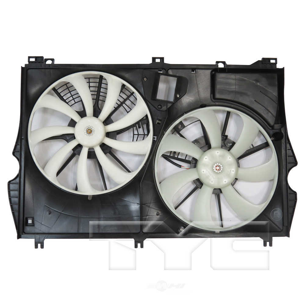 TYC - Dual Radiator And Condenser Fan Assembly - TYC - 624190