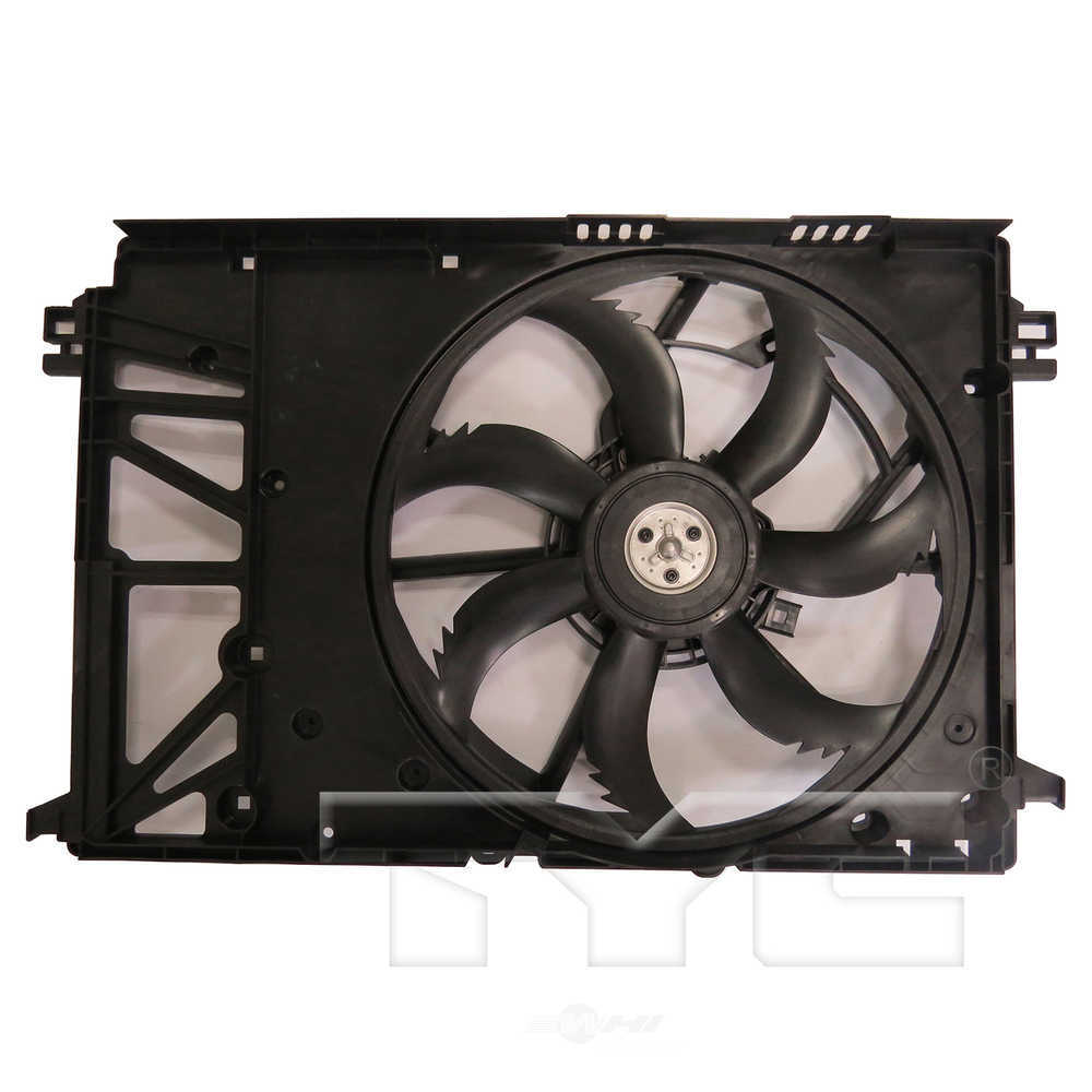 TYC - Dual Radiator And Condenser Fan Assembly - TYC - 624200