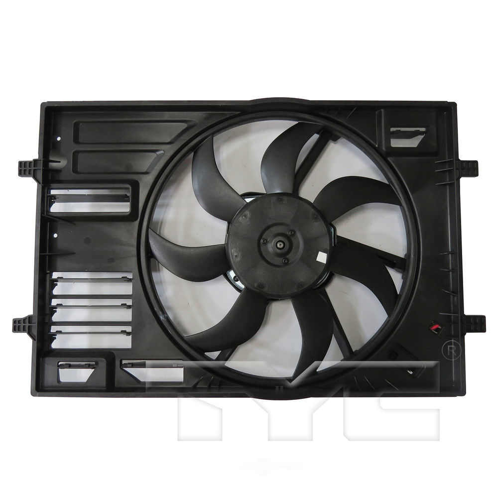 TYC - Dual Radiator And Condenser Fan Assembly - TYC 624220