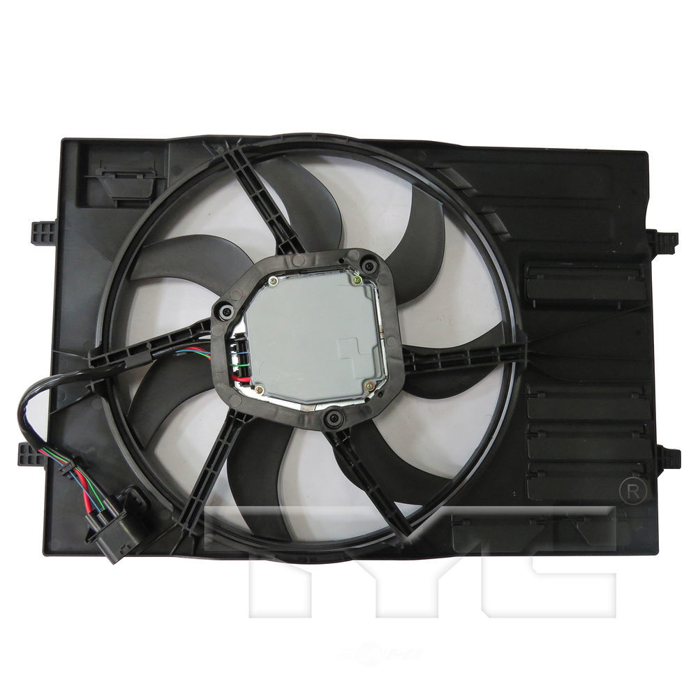 TYC - Dual Radiator And Condenser Fan Assembly - TYC 624220