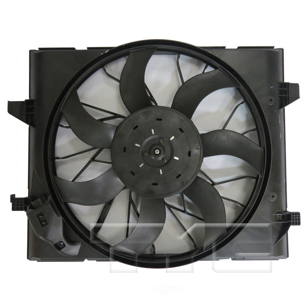 TYC - Dual Radiator And Condenser Fan Assembly - TYC 624340