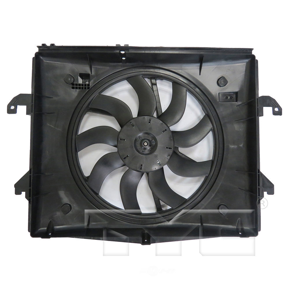 TYC - Dual Radiator And Condenser Fan Assembly - TYC 624370