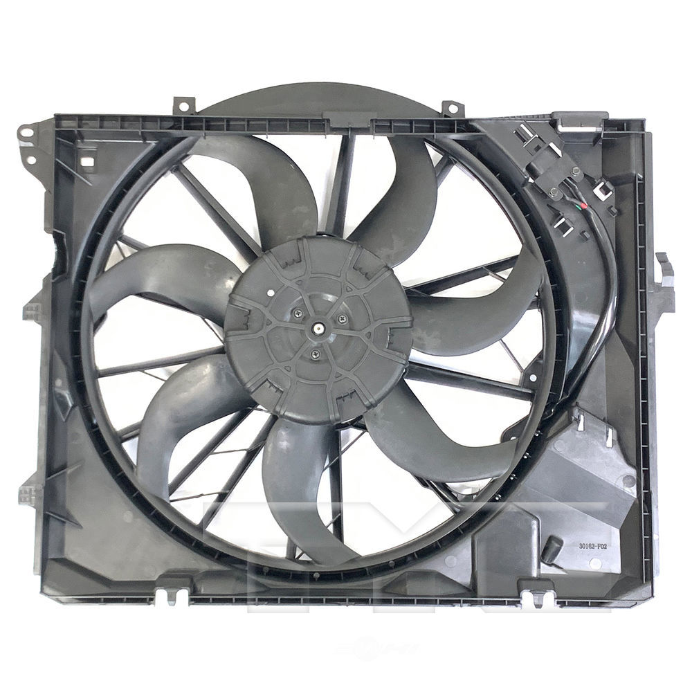 TYC - Dual Radiator And Condenser Fan Assembly - TYC 624390