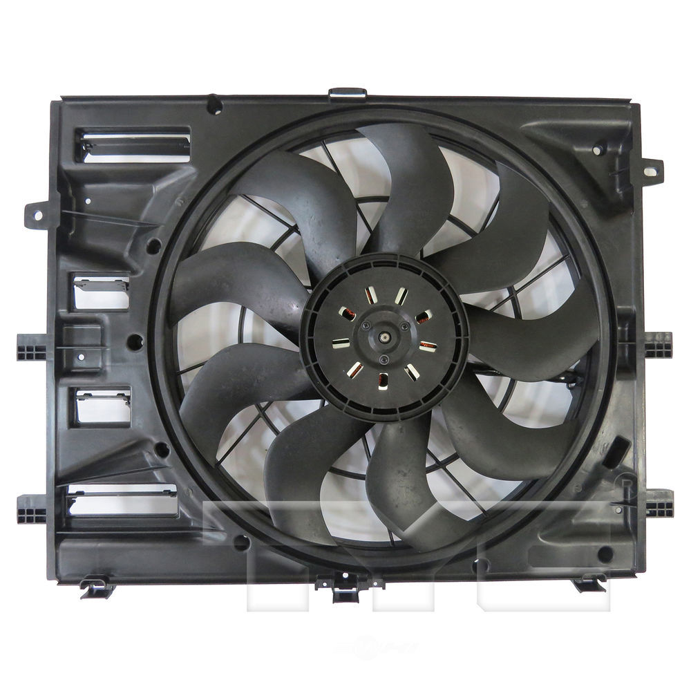 TYC - Dual Radiator And Condenser Fan Assembly - TYC - 624430