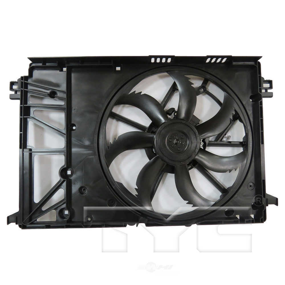TYC - Dual Radiator And Condenser Fan Assembly - TYC - 624440