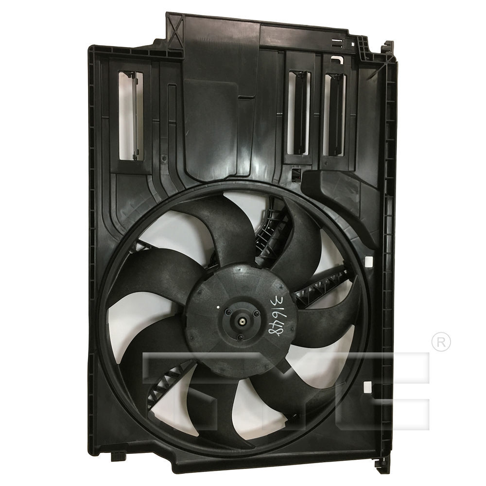 TYC - Dual Radiator And Condenser Fan Assembly - TYC - 624480