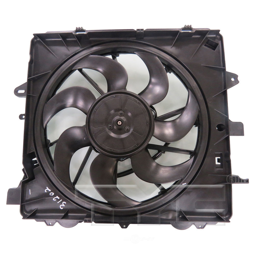 TYC - Dual Radiator And Condenser Fan Assembly - TYC 624510