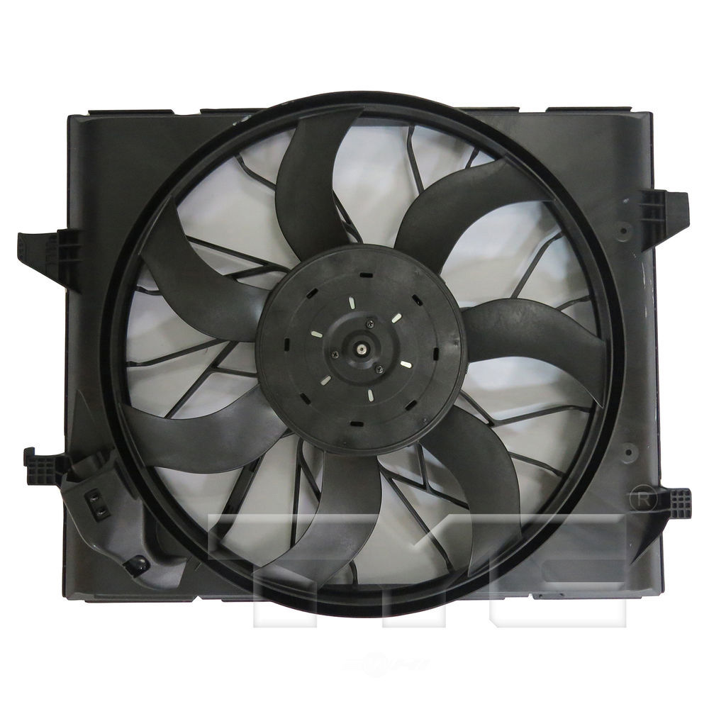 TYC - Dual Radiator And Condenser Fan Assembly - TYC 624540