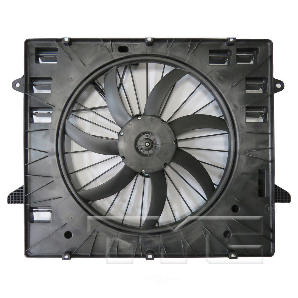 TYC - Dual Radiator And Condenser Fan Assembly - TYC - 624550