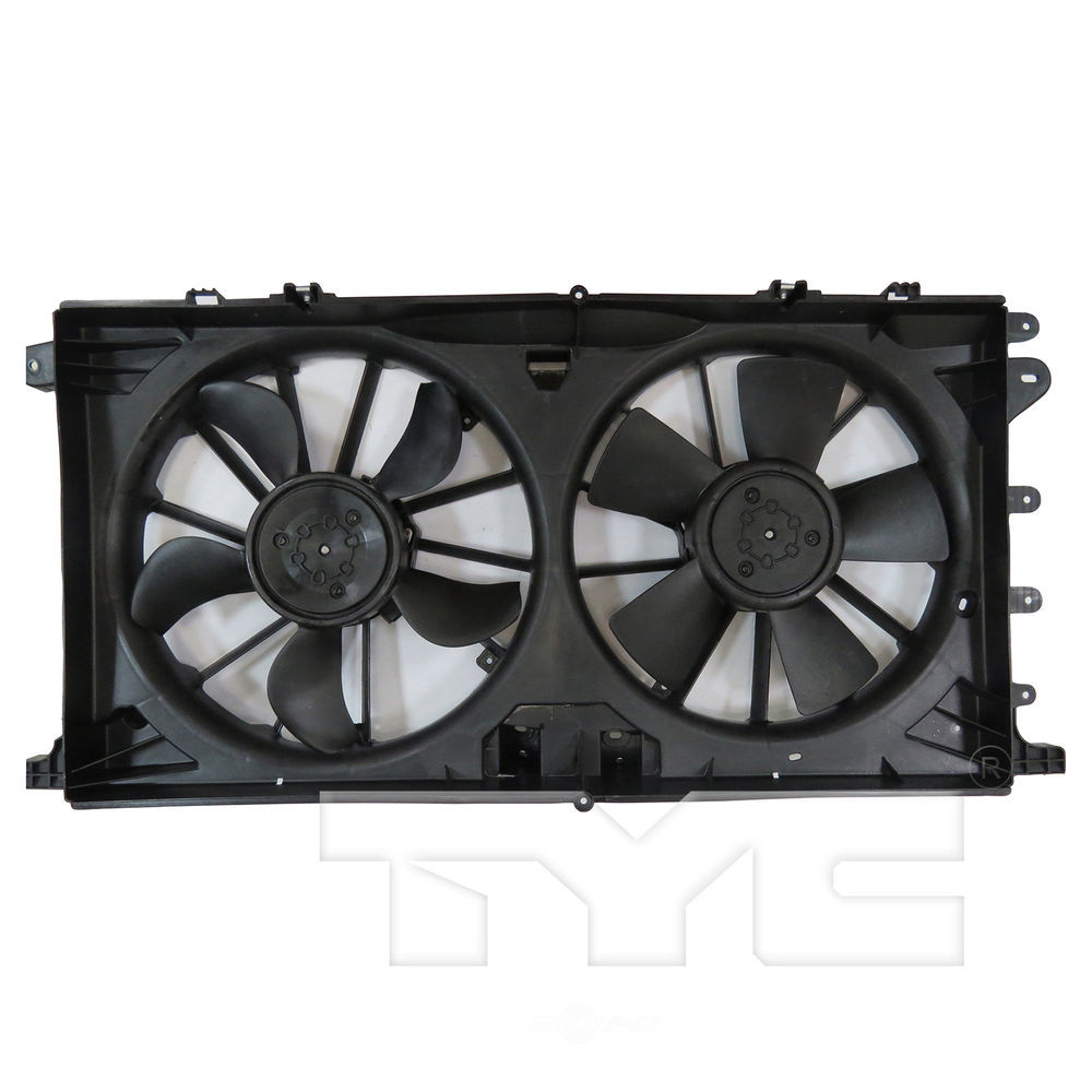 TYC - Dual Radiator And Condenser Fan Assembly - TYC 624570