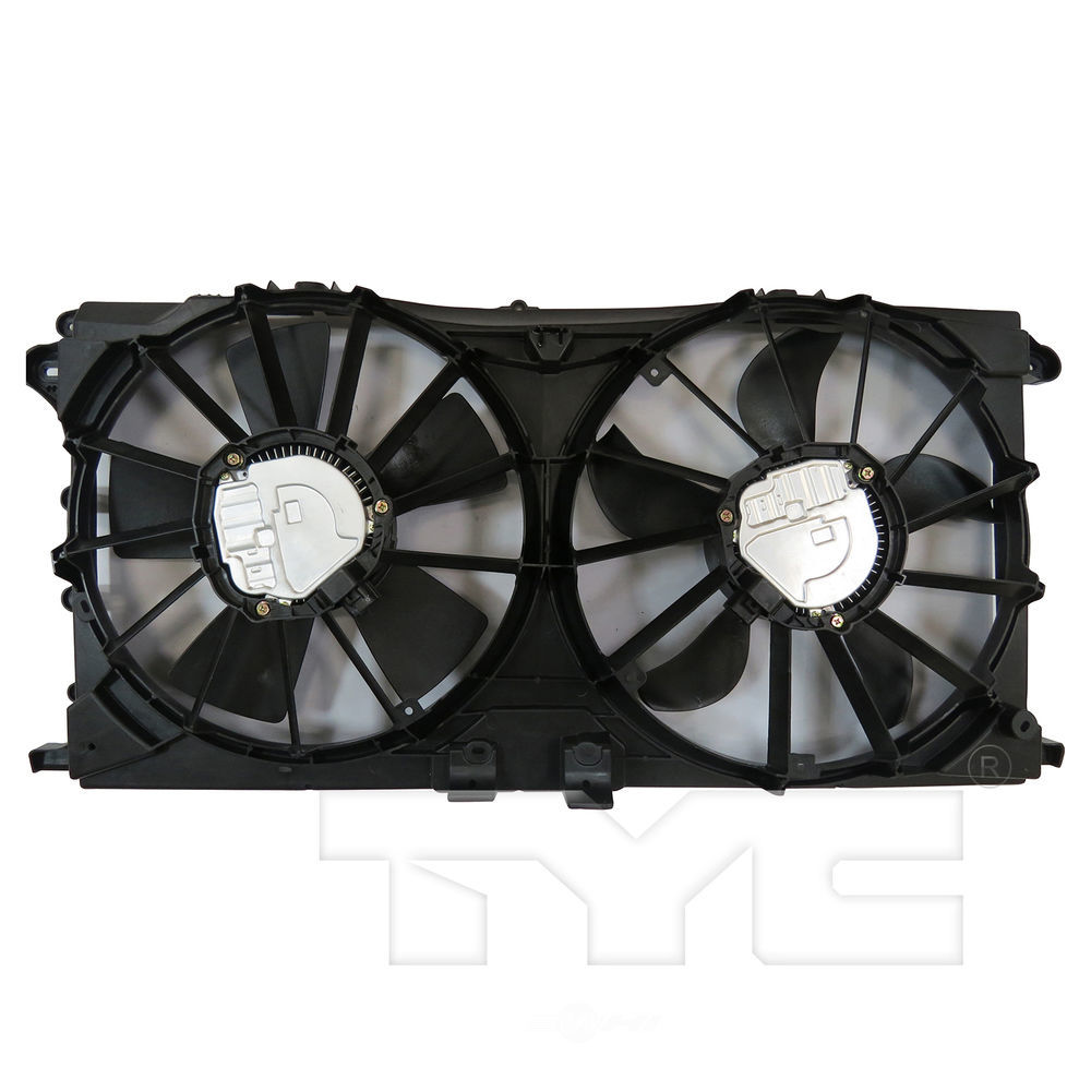 TYC - Dual Radiator And Condenser Fan Assembly - TYC 624570